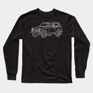 Lada Niva Long Sleeve T-Shirt